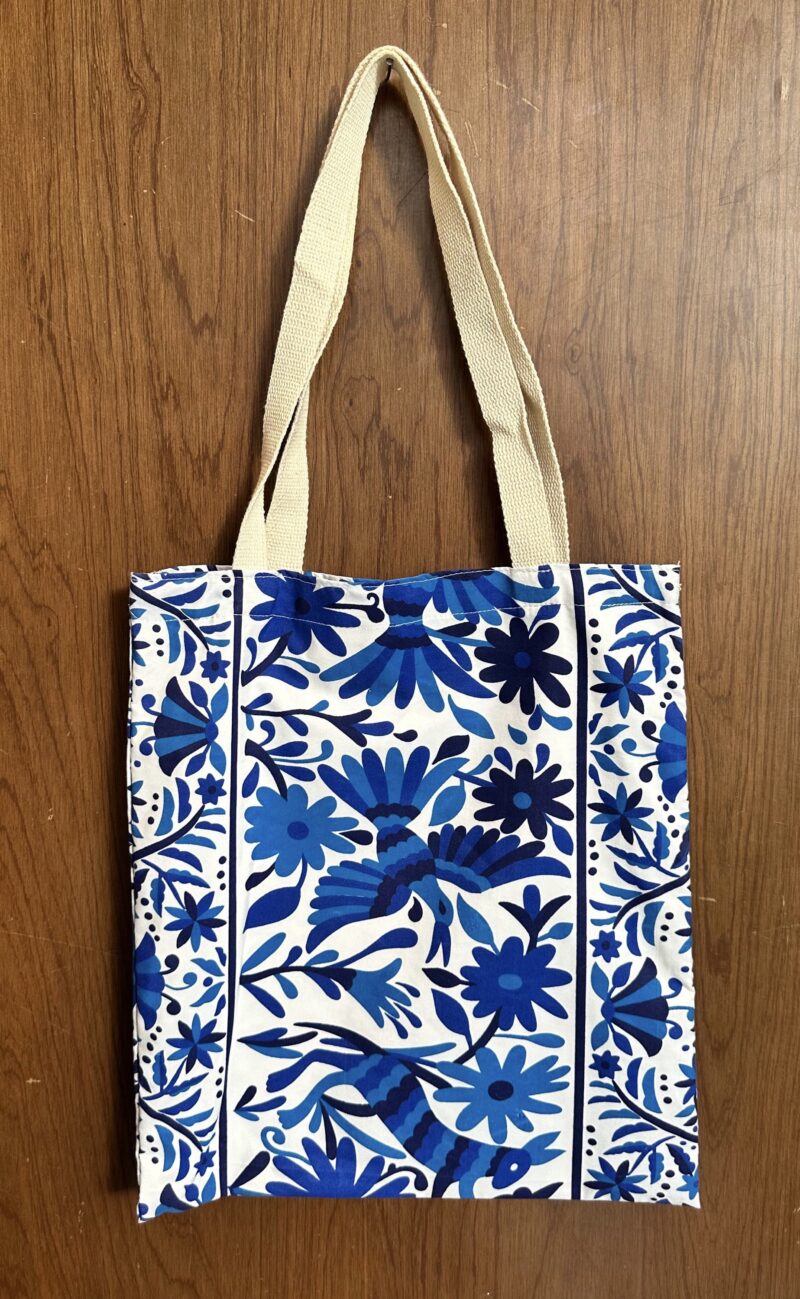 HAPPI BAG:
DISEÑO MEXICANO AZUL VERTICAL